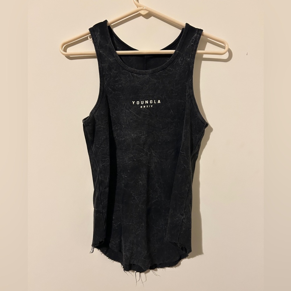 YoungLA men’s Black Tank Top